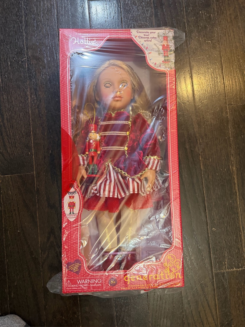 2025 Limited Edition Our Generation 18" Collectible Christmas Doll Hollie NEW
